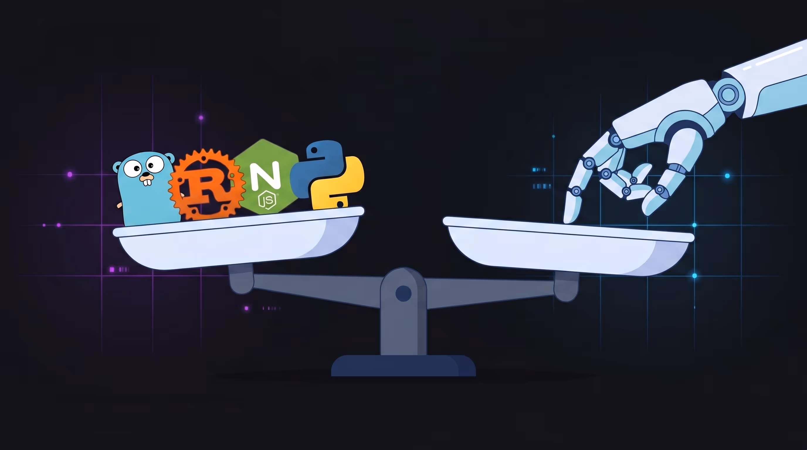 Programming languages comparison in the age of AI